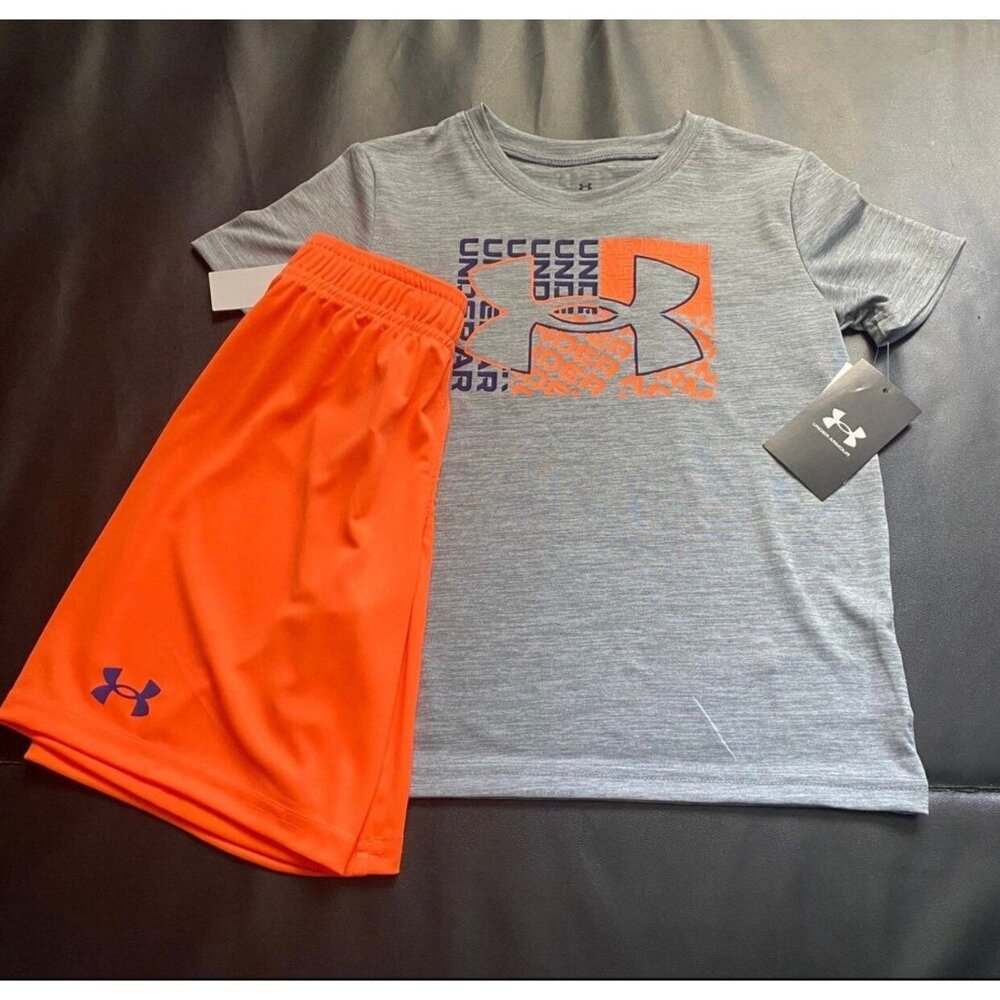 NWT Under Armour Athletic Set Boys Size 6
